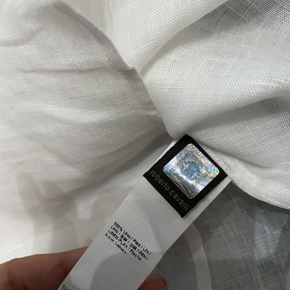 Roberto Cavalli linen button up - Picture 6 of 6